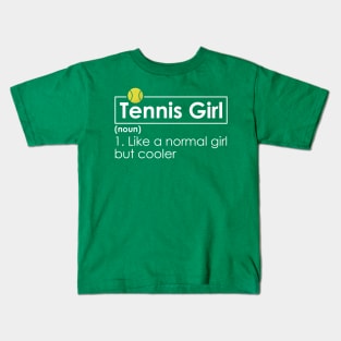 Tennis-Girl Kids T-Shirt